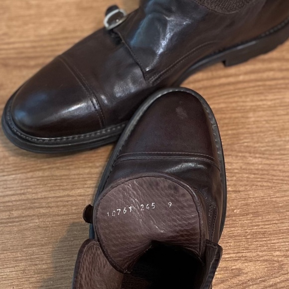 NWOB FRATELLI ROSSETTI, RARE Italian Chocolate Leather Ankle BOOT, SIZE 11 - Picture 10 of 11